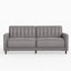 Canapé-lit de luxe 81,6 po en velours-1704151037