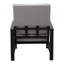 Chaise de patio avec coussins Kemonta