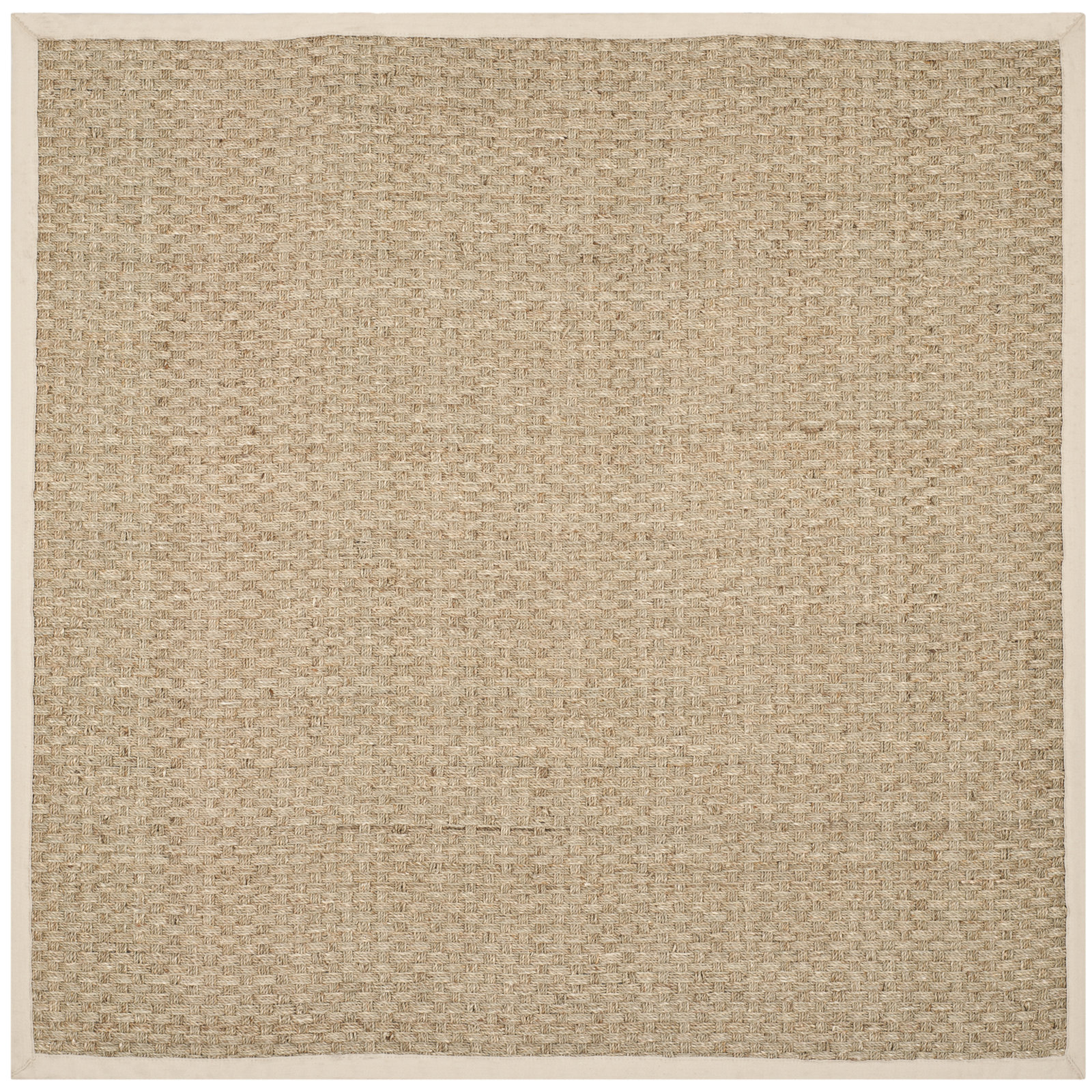 Dollard Natural/Ivory Area Rug, Square 8'