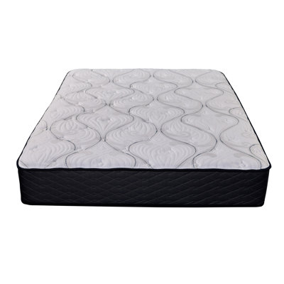 King Mattress With Cooling System And Comfort Foam, Marvelous Middle Technology, 84 In Depth, 72 Width, 11 Height, 102 Lb, White + Blue Color Scheme, Steel Filler, Foam Main, Compressed For Shipping,