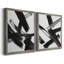 Cadre photo, ensemble de peintures sur toile