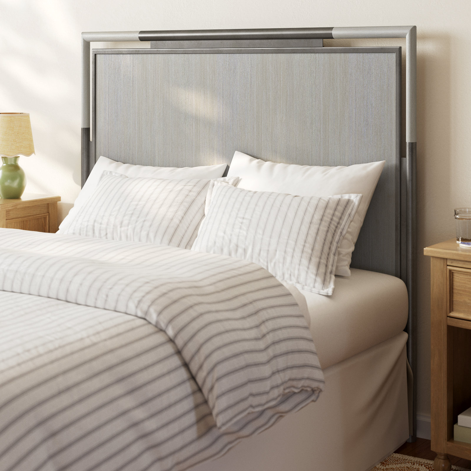 Regan Headboard, Queen, Champagne