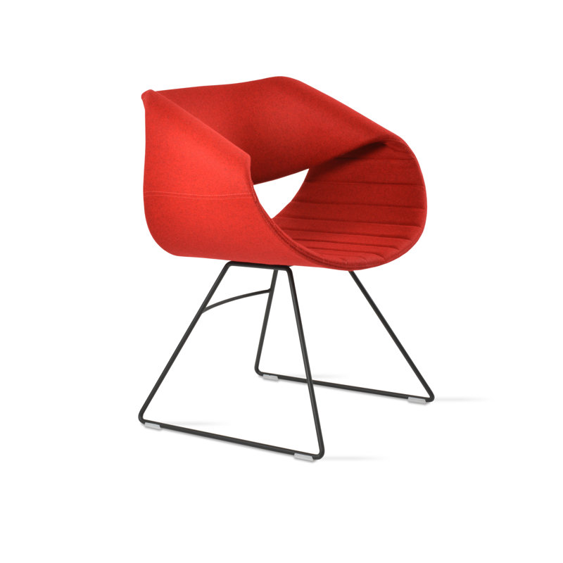 Fauteuil Seminyak, Turquoise, Rouge