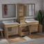 Meuble-lavabo double 96 po avec comptoir en bois massif et comptoir-2097336044