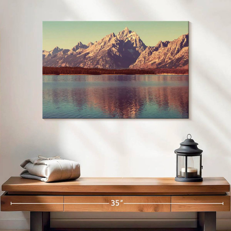 Alvord Grand Teton Reflections, H 16 po x l 24 po