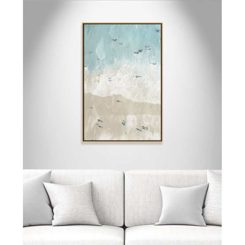 «Lay Out On The Beach II» par Milli Villa, 25.5'' W x 37.5'' H, Flotteur naturel