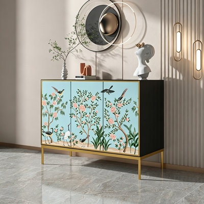 Chinese Style Solid Wood Storage Cabinet