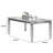 Atlas Extendable Glass Top Dining Table