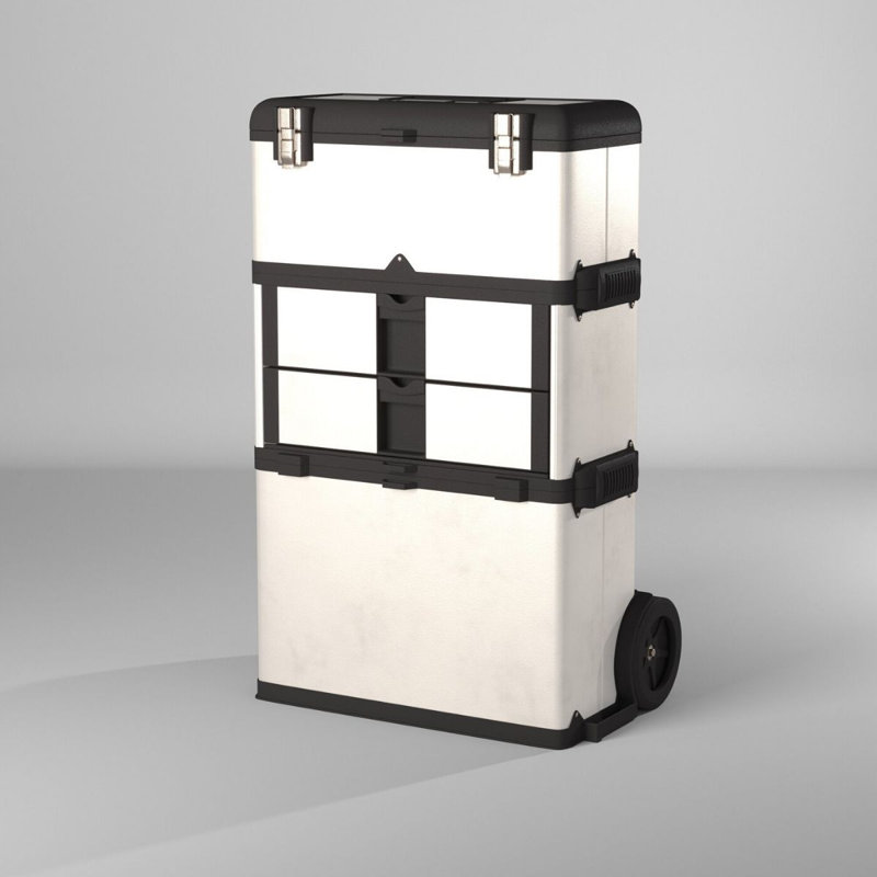 22.5" 3-in-1 Suitcase Toolbox with Accents
