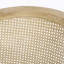 Chaise d'appoint en bois d'hévéa beige naturel-87105006