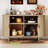 47" Sideboard Buffet Cabinet With Sliding Door-1698495080