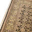 High-Quality Hand-Knotted Black And Gold Area Rug