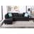 Rivet - Trimmed L - shaped Sofa 2pc