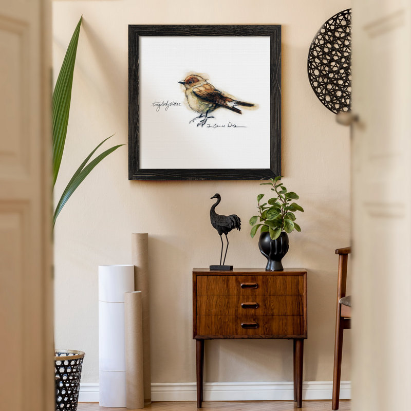Mixed signaux I-reproduction de photo sur toile encadrée, H 21 po x l 21 po x P 1 po, Cadre noir