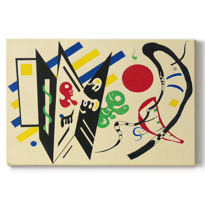 Sur les pointes - Wassily Kandinsky - Toile tendue avec châssis - 1928, 18 x 27