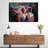 Colorful Highland Cow Canvas Print-92497604