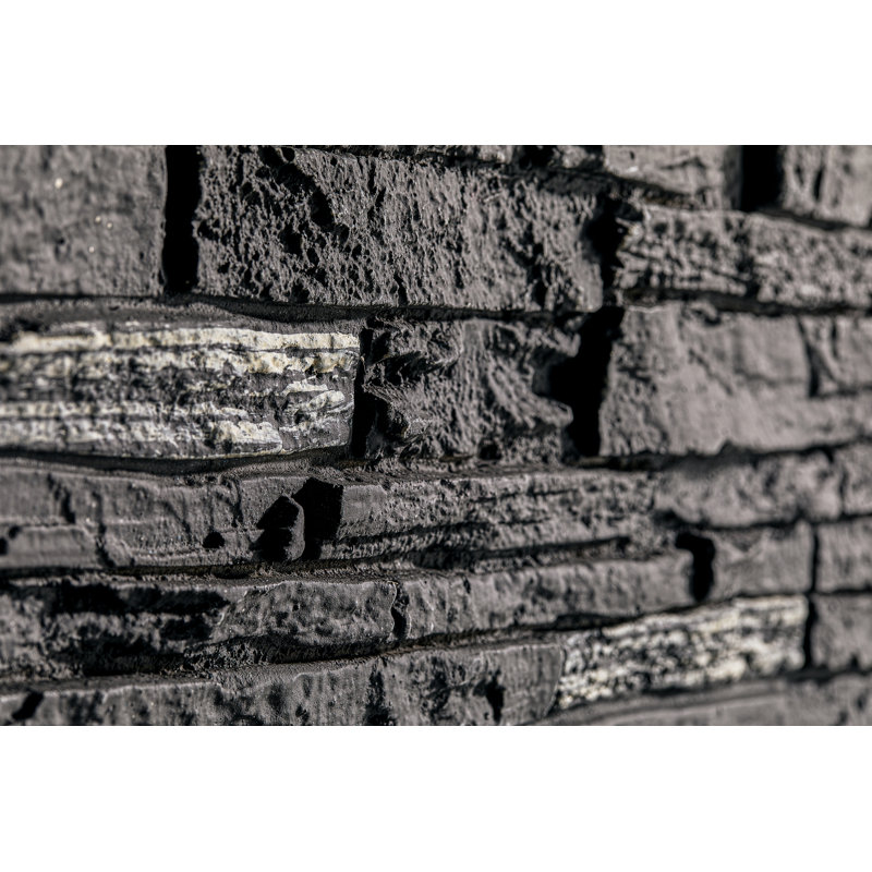 Wallwell 45,88 pouces x 12,75 pouces panneau de faux mur de mur en Pu 3,7 pi. 1 panneau