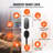 VEVOR Smart Lock 5-in-1 Fingerprint Smart Door Knob with Independent Handle