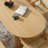 Atonia Oval solid wood dining table-138217547
