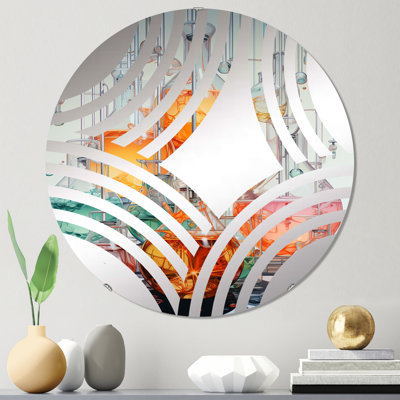 Scientist S Domain Laboratories I - Baptist Fan Decorative Mirror-MIR114431-Round