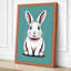 Curious Rabbit Modern - Wrapped Canvas-938676902-938676910
