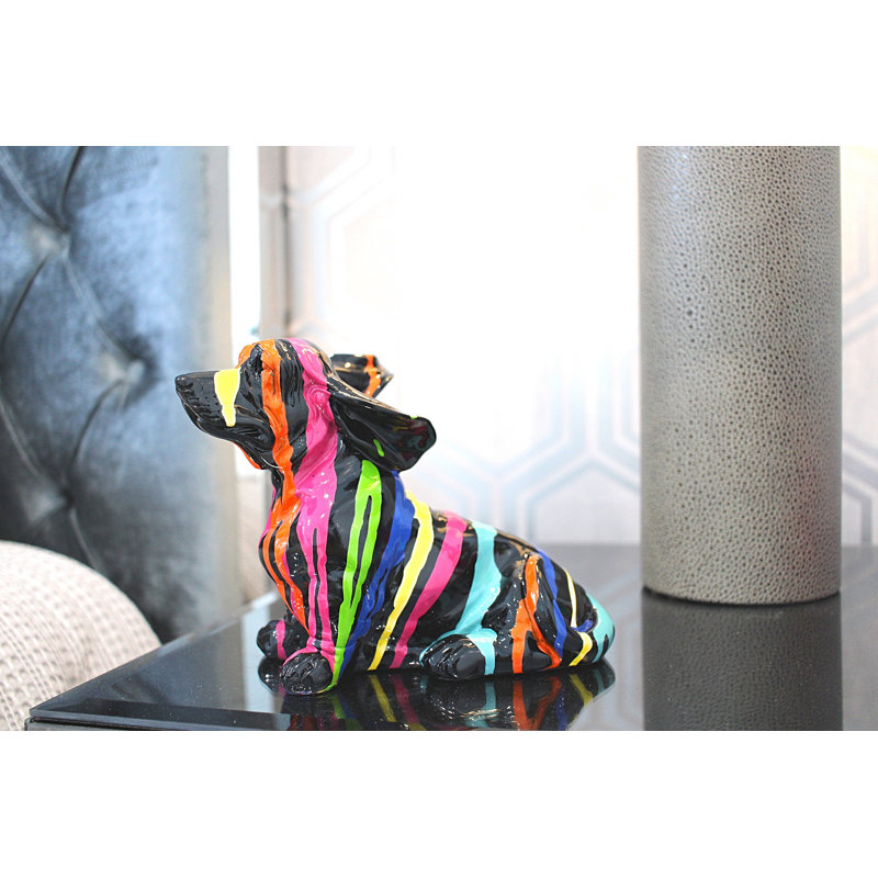 Lark Manor™ Plus Sitting Graffiti Windy Puppy - 6" Tall