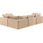 Canapé modulaire rembourré 4 pièces Hinrich-98917402