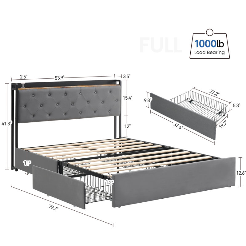 Mapleview Panel Bed, Full XL