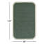 Tapis vert / beige en laine touffeté à la main Hermione-86741580