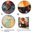 Colourful Phonograph Collage - Music Wall Decor-868358157-868358156