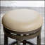 Tabouret 30 ", siège en cuir vieilli-745419355-745419353