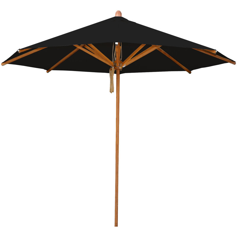 Levante 102'' W Umbrella, Black