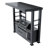 94'' 6-Burner Outdoor Kitchen Island With Grill, 85,000 BTU, Wine Cooler, Compact Refrigerator & Granite Countertops-126478831-126478829
