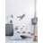 Gagliano Mighty T-Rex Print on White Wood-2084400384