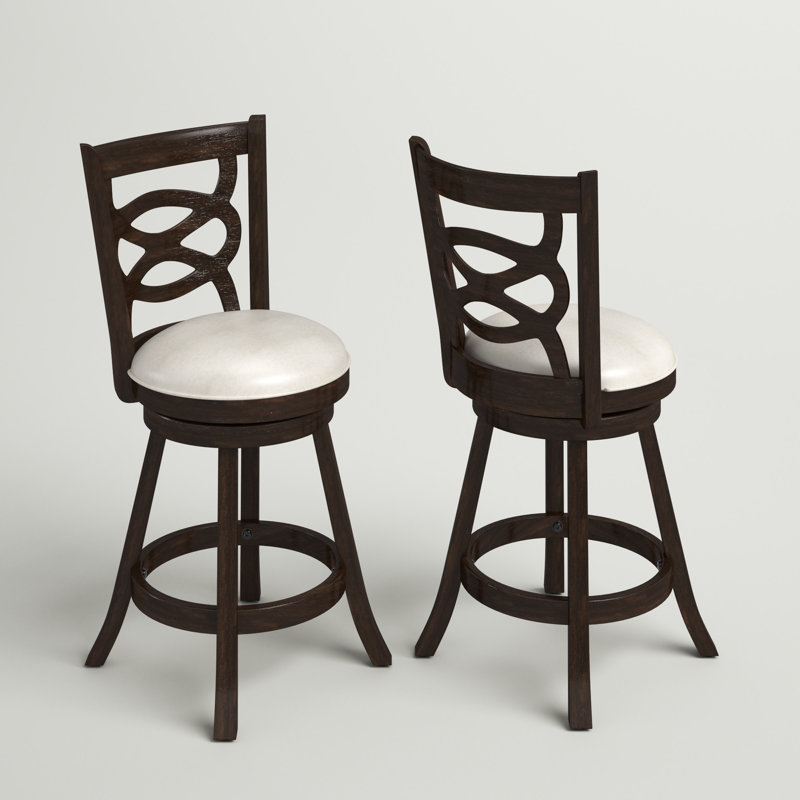 Tabouret de bar pivotant Catt, Tabouret de comptoir (assise de 24 po de hauteur)