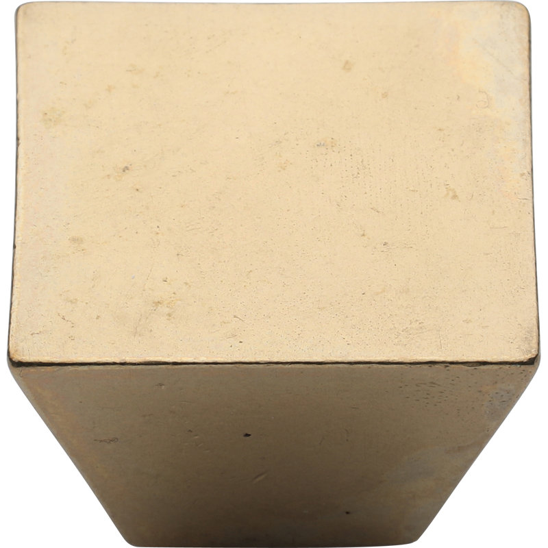 Poignée carrée conique, 1.5, Bronze naturel