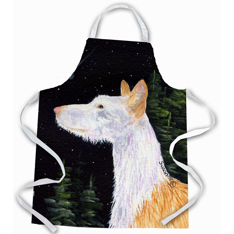No Pattern Bib Apron