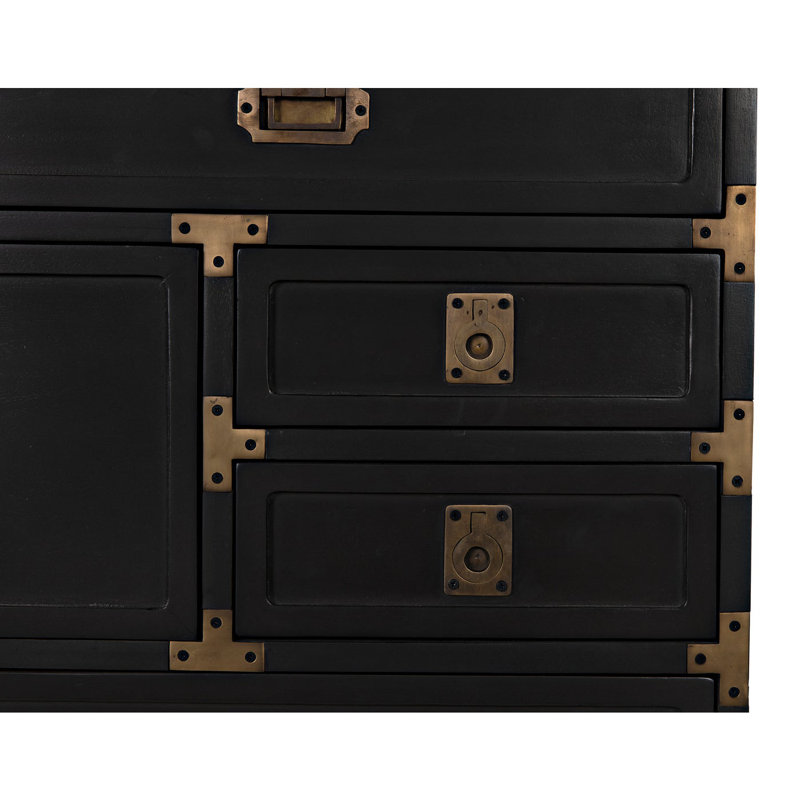 Charles 10 - Drawer Solid Wood Dresser