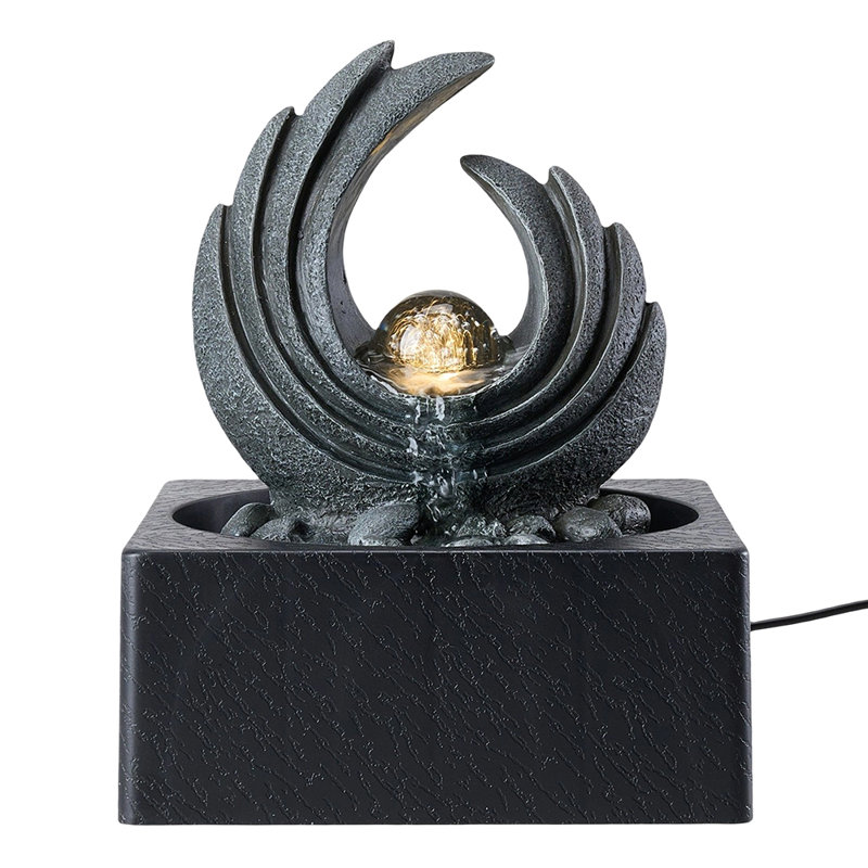 Waterfall Fountain with Lights