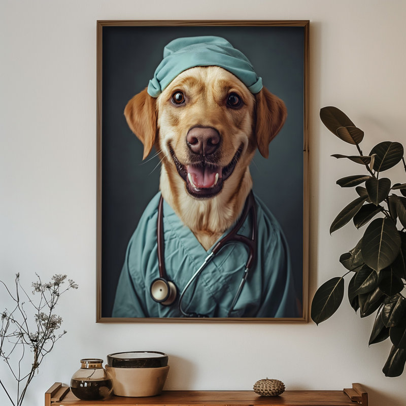 Elegant Decorative Framed MDF Painting, 13.8 x 18.5 x 0.1 inches | 100% MDF with 3 mm Thickness, 100% Pine Wood Frame | UV Printed Artwork for Stylish Home Decor, Perfect for Living Room or Office