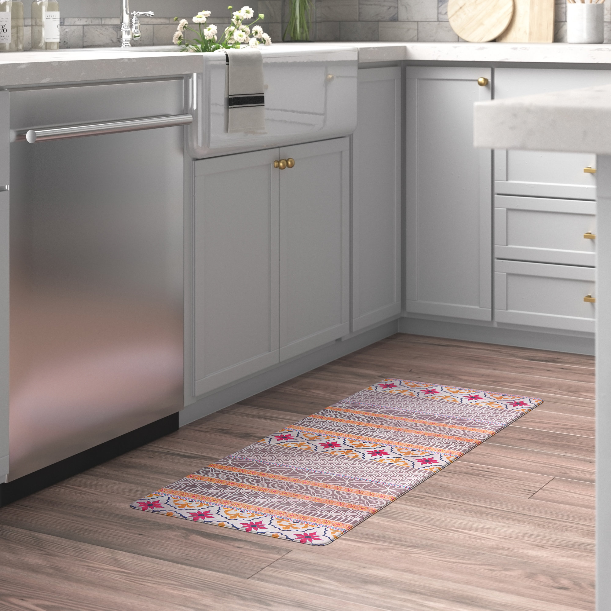 Langley Street Anti-Fatigue Non-Skid Kitchen Mat & Reviews