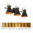 Latieka 3 - Light Dimmable Vanity Light
