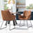 Roughton 19.75'' H Upholstered Metal Armchair-358320291