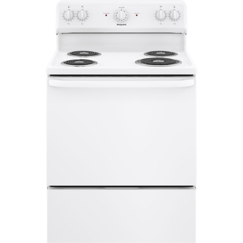 Hotpoint 30" 5 cu. ft. Freestanding Electric Range, White
