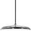 1 - Light Black LED Dome Pendant-38551079-38551080
