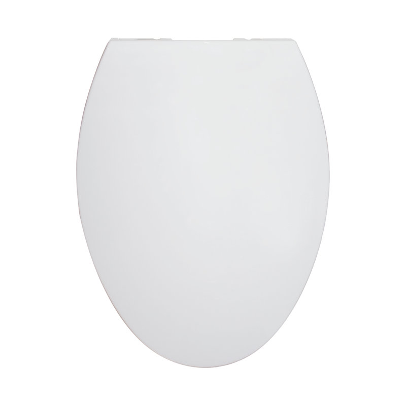 Siège de toilette allongé à fermeture rapide