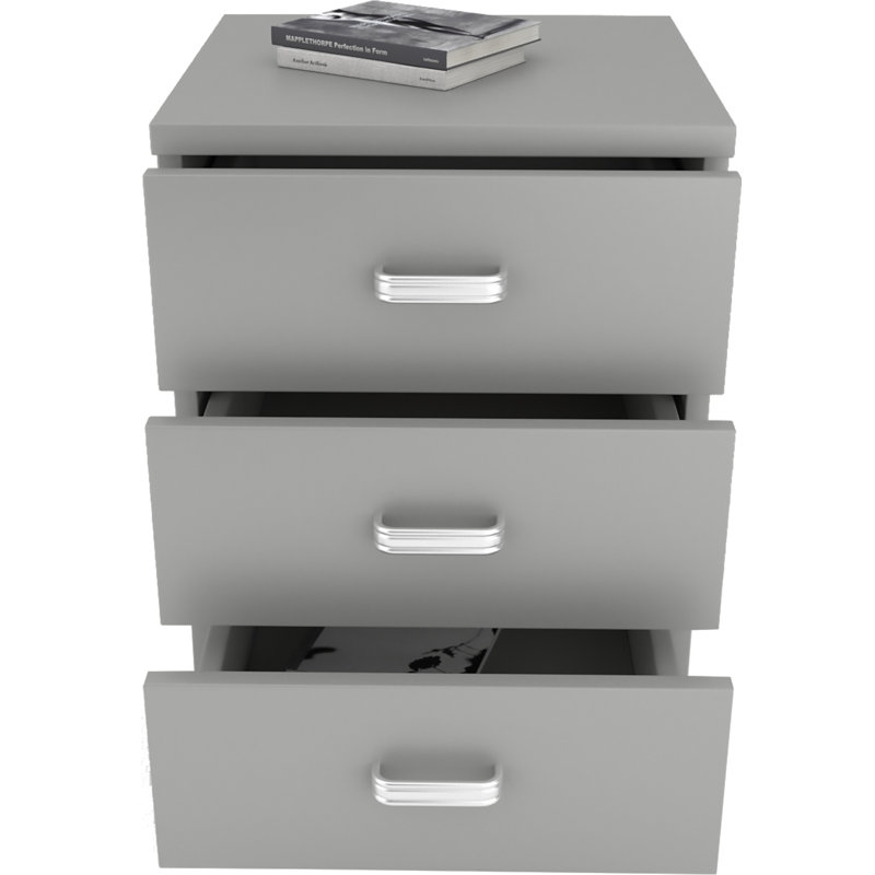 Corbet Workstation, Grey/Brown/Blue