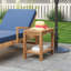Banc de douche en bois de teck avec tabouret de douche avec tablette de rangement pour adultes-2005835782