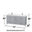 Sheffield 72" Freestanding Double Bathroom Vanity with Quartz Top-1403847434-1403847431-1403895340