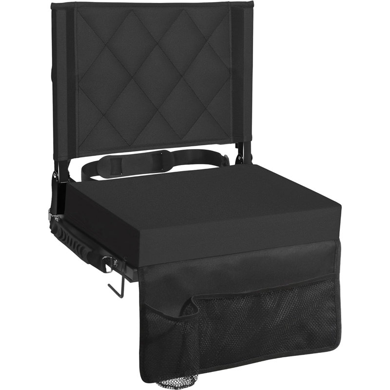 Sièges de stade pour gradins avec support pour le dos, sièges pour gradins avec dossier et coussin large